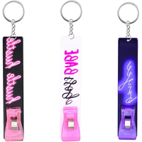 Article Tendance : Porte-cartes RFID sécurisé pour ongles longs, avec fonction de tirage de cartes bancaires, porte-clés pour femmes et filles, compatible ATM, RTS