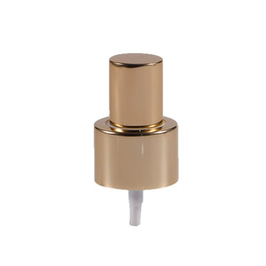 Tête de pompe à parfum mini en alliage d'aluminium électroplaqué à couvercle semi-<span class=keywords><strong>plat</strong></span>, filetage 18/20/410 - Product Image 5