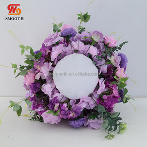 Centros de Mesa Artificiales Personalizados de 50 cm, Color Morado, para Bodas y Eventos, Bola de Flores de Seda Decorativa - Product Image 2