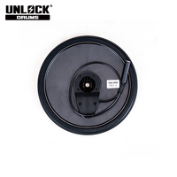C-Professional 9 \ "Dual Zone Black Crash Ride Cymbale Batterie électrique Mesh Pad Starter avec No Stand Direct Factory Percussion