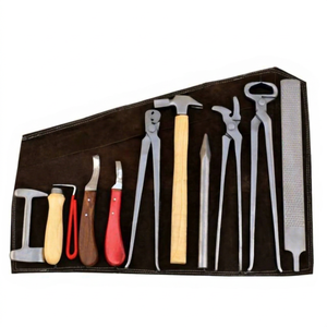 Nouvel Arrivage Kit d'outils de ferrage professionnel en acier inoxydable, réutilisable et durable, pour grands animaux, comprenant pinces à sabots et râpe - Product Image 1