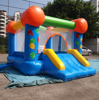 Petite structure gonflable d'intérieur pour enfants, 4x3m, structure en pvc, aide à la famille amusant, usine chinoise