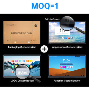 Tableau numérique interactif tactile IR 75 85 86 pouces, projecteur, tableau blanc intelligent, écran plat interactif - Product Image 3