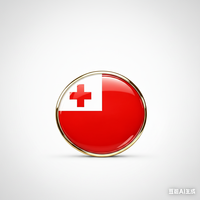 GREPAS GIFTS Épinglette de revers ronde de 1 pouce avec drapeau des Tonga, pour chapeau, thème patriotique mondial