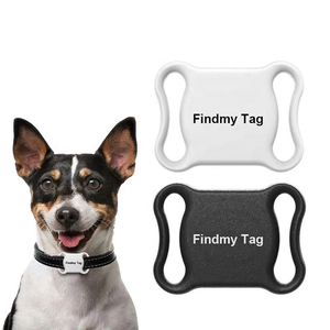 Localizador GPS para Mascotas Ultra Duradero de Fácil Instalación y Ligero, Funda Transparente Impermeable para AirTag, Soporte para Collares de Perro y Gato - Product Image 1