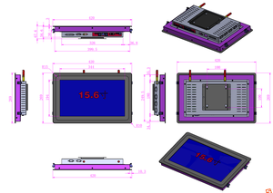 Monitor <span class=keywords><strong>POS</strong></span> LIVERDOL de 15 Pulgadas, Económico, con Pantalla Táctil para Autoservicio, Comida Rápida y Caja, Precio de Fábrica - Product Image 5