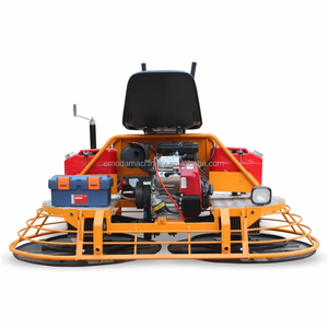 Machinerry Pow đi xe trên BTC điều khiển từ xa lưỡi bê tông đi bộ phía sau điện bay mini xăng động cơ cung cấp sàn đánh bóng - Product Image 5
