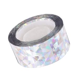 شريط طارد للطيور، جهاز ردع بصري وامض، شريط عاكس مزدوج الجوانب لتخويف الطيور، للمنزل والحديقة والمزرعة - Product Image 4