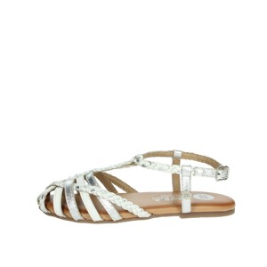 Naturale Belsh sandali alti da donna con chiusura a lacci leggero stile piatto alla moda Anti-scivoloso con soletta in TPR - Product Image 1