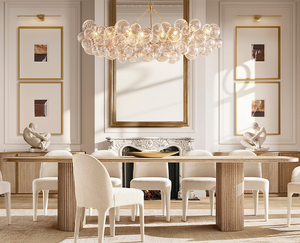 Highend hiện đại tối giản hình chữ nhật phòng ăn Bàn thiết lập với 4 6 8 ghế bằng gỗ hoặc đá cẩm thạch Top Set <span class=keywords><strong>12</strong></span> chỗ ngồi - Product Image 4