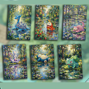 Nouvelles cartes métalliques Pokémon mignonnes, collection raraie et limitée <span class=keywords><strong>Pikachu</strong></span> Gengar Eevee, jouets pour enfants, cadeaux, jeu de société - Product Image 5