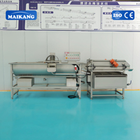 Nieuwe Aanwinst Eddy Bubble Washer Dehydrator Multi-stage Swirl Reiniging Verwijdert Vuil en Afbraakstoffen van Vers Gesneden Groenten, Fruit en Planten