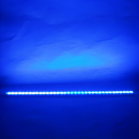 Barre lumineuse LED à longueur personnalisable, indice de protection IP67, lumière constante, blanc chaud 2700-7000K, corps en alliage d'aluminium, RGB, DC12V, dimmable
