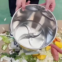 Mélangeur d'Aliments pour Volaille, Machine de Mélange d'Aliments pour Animaux, Broyeur de Mangeoire à Poulets