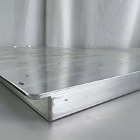 Radiateur en aluminium refroidi par eau de haute qualité et plaque de refroidissement liquide pour CPU, compatible avec les systèmes de refroidissement M33++/M53S/M53++