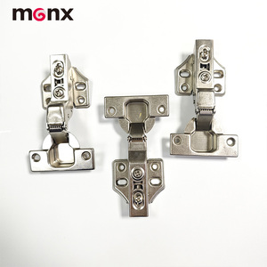 Cerniere Automatiche 2D in Acciaio Inox con Chiusura Morbida per Mobili, Armadi da Cucina, Divani, Hotel, Guardaroba, Camera da Letto e Tavoli - Product Image 1