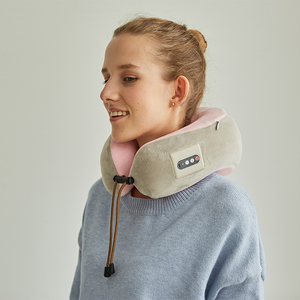 En forme de U Cou Oreiller de <span class=keywords><strong>Massage</strong></span> de Dos Chauffée <span class=keywords><strong>Tissu</strong></span> <span class=keywords><strong>Profond</strong></span> Pétrissage Masseur De Cou - Product Image 2