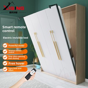 Teleguidato 2m elettrico Murphy letto parete pieghevole e invisibile per piccoli spazi con ferramenta per piccoli ambienti - Product Image 1