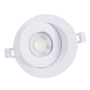 4Inch Gimbal LED Recessed Slim Pot Light with Junction Box Dimmable LED Ceiling Light