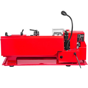 Küçük yatay ağaç İşleme Mini torna makinesi 0618 değişken hız tezgah torna 220v gerilim yeni kullanılan durumda DİŞLİ Motor çekirdek - Product Image 5