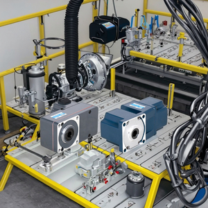 Tùy chỉnh 11 inch CS 200W góc bên phải không chổi than <span class=keywords><strong>DC</strong></span> động cơ hộp số mô-men xoắn cao động cơ <span class=keywords><strong>servo</strong></span> nam châm vĩnh cửu Thuyền Quạt 1 năm bảo hành - Product Image 4