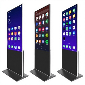 Reproductor de Video LCD de 32 Pulgadas con Soporte para Piso, <span class=keywords><strong>Kiosco</strong></span> Inteligente OEM para Publicidad, Reproducción de Señalización Digital para Comercios - Product Image 3