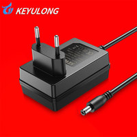 Chargeur intelligent Li-ion 12,6 V 2,0 A, prise EU, certifié CE, adaptateur secteur AC/DC, matériau PC, pour pistolet de massage et équipement médical