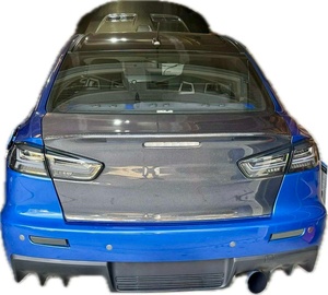 ฝากระโปรงท้ายคาร์บอนไฟเบอร์ทรง Duckbill สำหรับรถยนต์มิตซูบิชิ แลนเซอร์ อีโว เอ็กซ์  ฝากระโปรงท้ายคาร์บอนไฟเบอร์ทรง Duck Tail สำหรับเปลี่ยน - Product Image 6