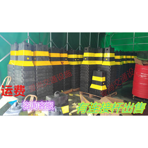 แผงกั้นยางกันกระแทกแบบเติมน้ำ สะท้อนแสง สำหรับความปลอดภัยทางจราจร ใช้กับทางหลวงสาธารณะ - Product Image 2