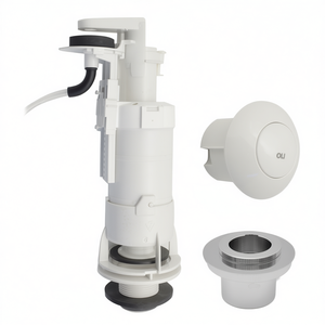 Batería de drenaje Oli High Box con válvula de descarga de botón pulsador - Product Image 3