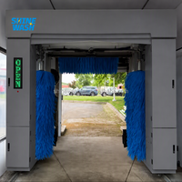 Système de lavage de voiture sans personnel 24h/24 avec 5 brosses EVA et pulvérisation automatique de mousse nettoyante pour un effet de nettoyage complet