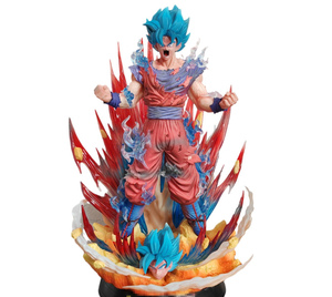 45cm Burst Gas Son Goku Modelo figura colección juguetes estatuilla estatuas regalos PVC Anime figuras de acción para niños - Product Image 1