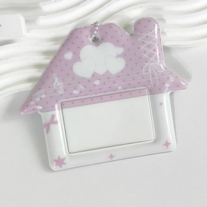 Portafotos de PVC con Diseño Personalizado, Nuevo y Regular, para Eventos de Kpop, Lindo Porta Tarjetas de Fotos de Plástico con Llavero - Product Image 5