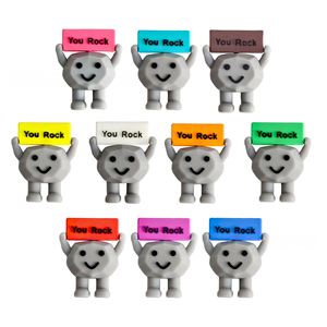 Venta al por Mayor de Piedras Motivacionales con Logotipo Personalizado, Piedra Inspiradora como Regalo, Decoración de Escritorio, Mini Figura para Niños o Estudiantes - Product Image 4