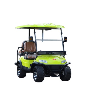 Voiturette de golf 2+2 places fabriquée en Chine, homologuée CE, vitesse 30-50 km/h, autonomie 90 km, voiturette de golf économique, voiturette de golf fabriquée en Chine, électrique - Product Image 1