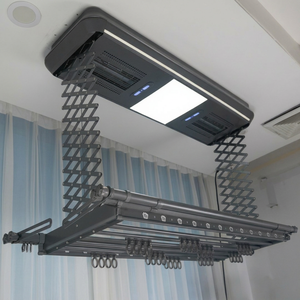 Aluminum Crossbar High-Power Heating <b>LED</b> <b>Lighting</b> Electric Drying Rack with Remote Control - Product Image 1
