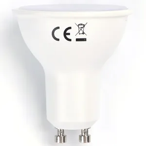 Foco LED GU10 de 4W, 3000K, eficiencia energética, luz cálida, ideal para iluminación interior y decoración. - Product Image 1