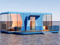 Capsule Préfabriquée de Luxe Futuriste et Respirante avec Garantie de 5 Ans – Pod Mobile Moderne en Verre pour Hôtel, Chambre, Salle de Bain, Bord de Mer