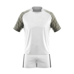 Uniforme de rugby personnalisé sublimé, maillot et short de rugby en polyester pour hommes, vêtements de sport professionnels pour équipe, uniforme de rugby - Product Image 1