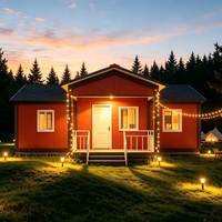 SS Promotion : Maison Modulaire Extensible de 40 pieds en Conteneur Maritime, Écologique, Légère, Style Ferme Moderne, pour Bureau et Hall