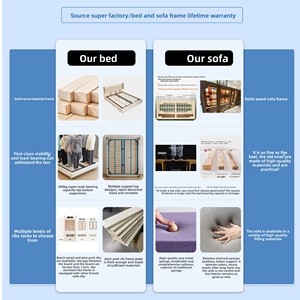 Tutto in legno massello <span class=keywords><strong>letto</strong></span> matrimoniale con semplice Guardrail per ragazzi ragazze piccoli appartamenti <span class=keywords><strong>cameretta</strong></span> per bambini mobili - Product Image 4