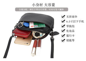 Sac à bandoulière Andong pour femmes et filles, en cuir de vache véritable, nouvelle mode, décontracté, multifonctionnel, pour le bureau et les soirées - Product Image 6