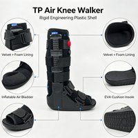 Botte de marche orthopédique pneumatique à commande de mouvement (ROM) pour la rééducation post-opératoire et la protection des entorses de la cheville – Vente directe usine