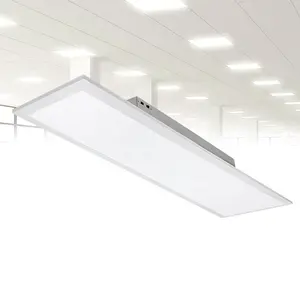 1x4 FT LED Flat Panel Selectable CCT Flush Mount Light Dimmable Surface Mount Ultra Slim Edge-Lit Ceiling Light