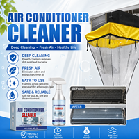 HVAC Parçaları Profesyonel Klima Temizleme Seti Su Geçirmez Bez Kılıf Çantası ve Klima Temizleyici Tahliye Çıkışı 1-1.5HP'ye Uyar