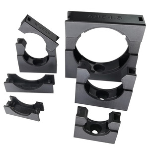 Abrazadera de plástico corrugado CHBASL AD54.5 con tapa, soporte de fijación para cables y alambres, soporte para conducto rígido - Product Image 1