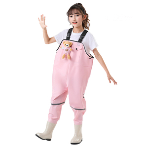 TOPIND <span class=keywords><strong>Pantalon</strong></span> de lancement en nylon pour enfants Combinaison <span class=keywords><strong>d</strong></span>'<span class=keywords><strong>eau</strong></span> Cuissardes de pêche imperméables Attraper des pantalons de pluie en mer Pantalons de pêche - Product Image 1