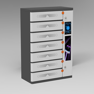 30w 45w 65w 7 11 16 24 32 बंदरगाहों को पावर्डेड आईपैड टैबलेट स्मार्ट मोबाइल फोन चार्जिंग स्टेशन लॉकर - Product Image 5