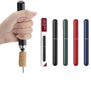 Ouvre-bouteille portable moderne en acier inoxydable à pression d'air avec logo personnalisé et conception à ouverture facile - Product Image 1