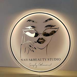 Métal doré personnalisé 3D Acrylique Logo LED Canal rétroéclairé Publicité murale extérieure Néon pour entreprises Bars Bâtiments pour magasins Voitures - Product Image 6